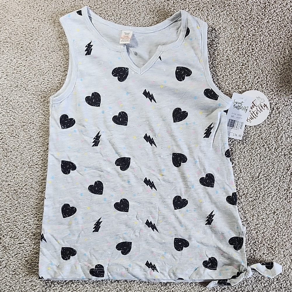 Kids 3 Piece Set with Heart and Star Patterns - Picture 3 of 6